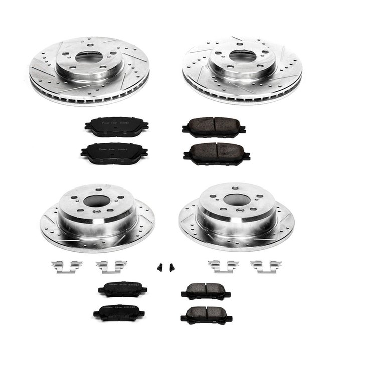 High Performance Brake Pads & Rotor Kit