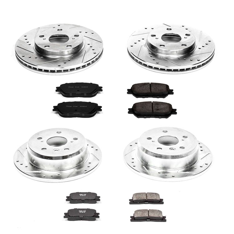 High Performance Brake Pads & Rotor Kit