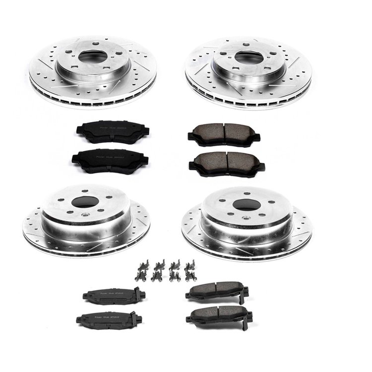 High Performance Brake Pads & Rotor Kit