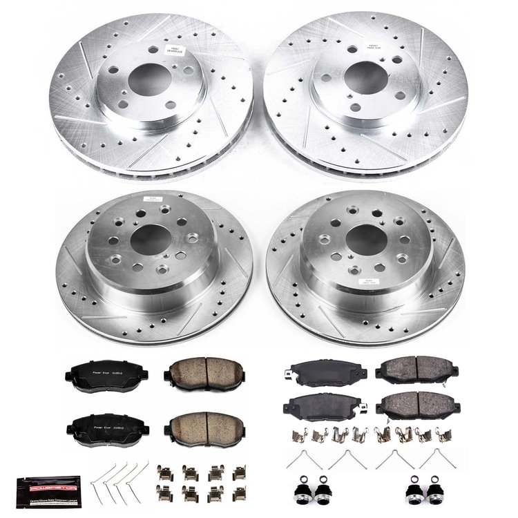 High Performance Brake Pads & Rotor Kit