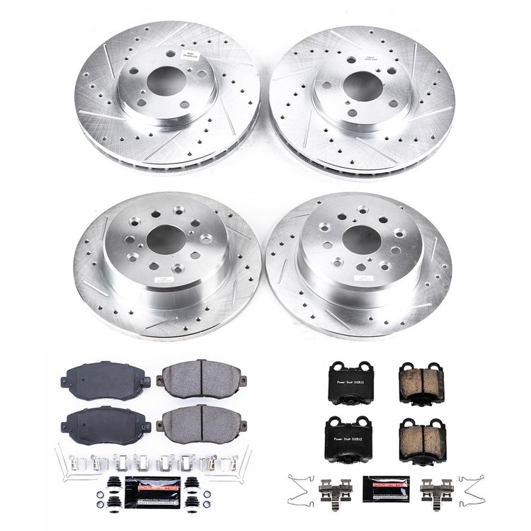High Performance Brake Pads & Rotor Kit