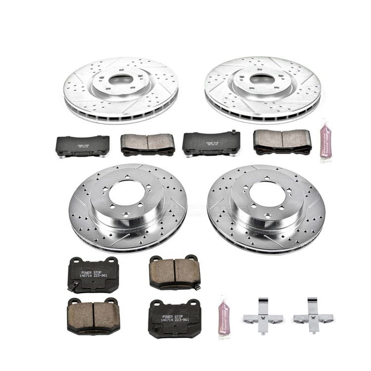 High Performance Brake Pads & Rotor Kit