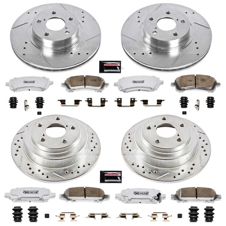 Z26 Brake Pads & Rotor Kit for Street