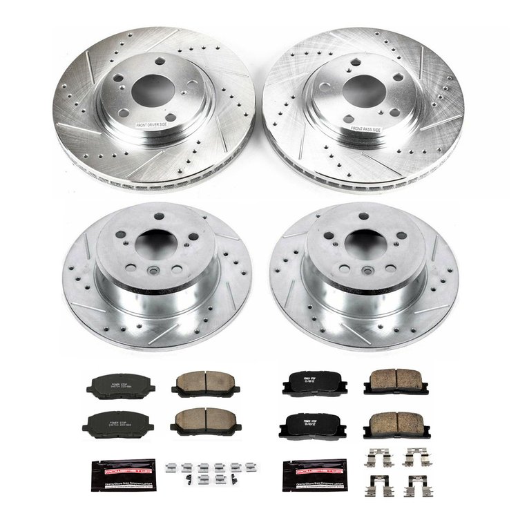 High Performance Brake Pads & Rotor Kit