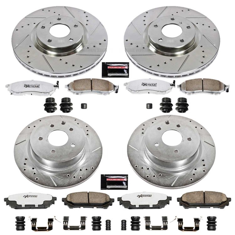 Z26 Brake Pads & Rotor Kit for Street