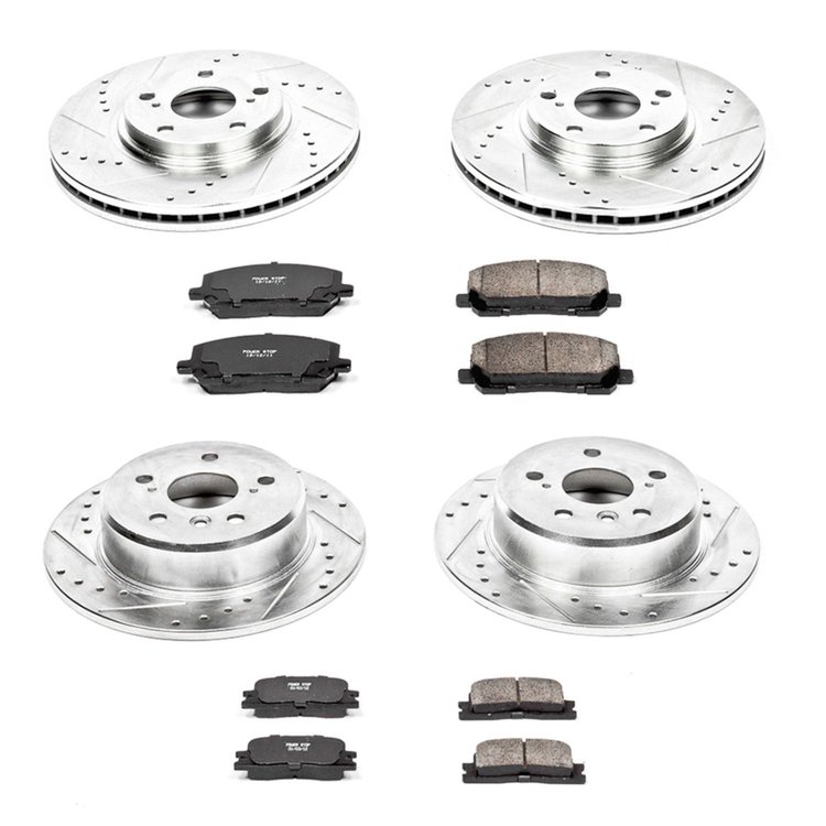 High Performance Brake Pads & Rotor Kit