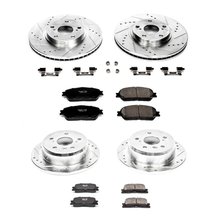 High Performance Brake Pads & Rotor Kit