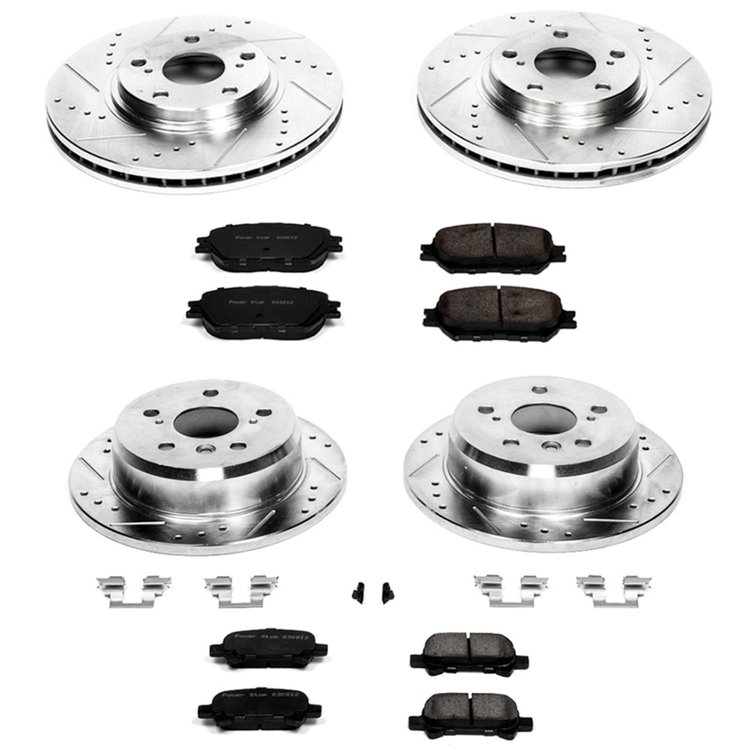 High Performance Brake Pads & Rotor Kit