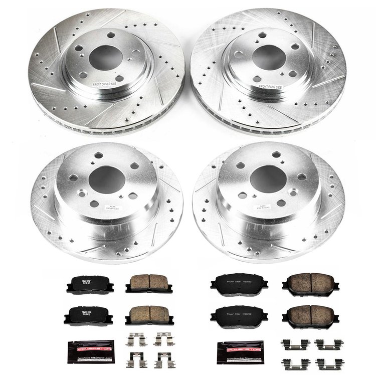 High Performance Brake Pads & Rotor Kit