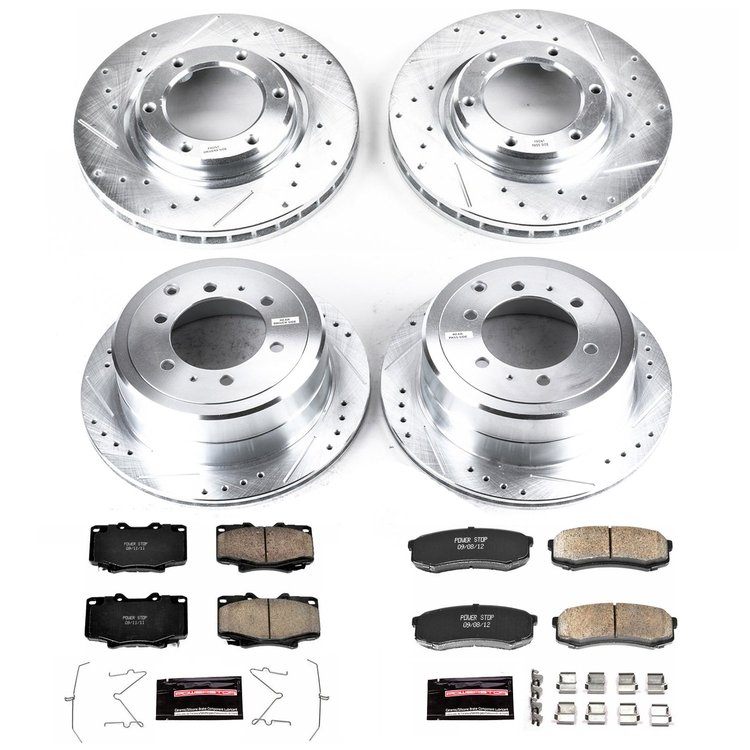 High Performance Brake Pads & Rotor Kit