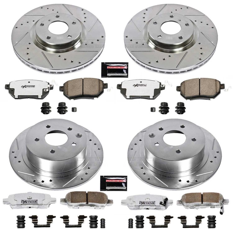 Z26 Brake Pads & Rotor Kit for Street