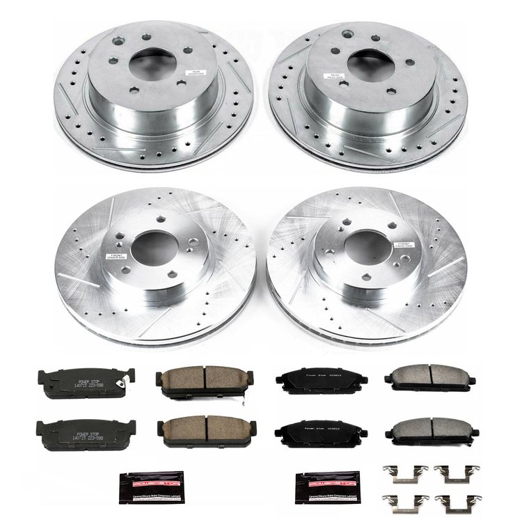 High Performance Brake Pads & Rotor Kit