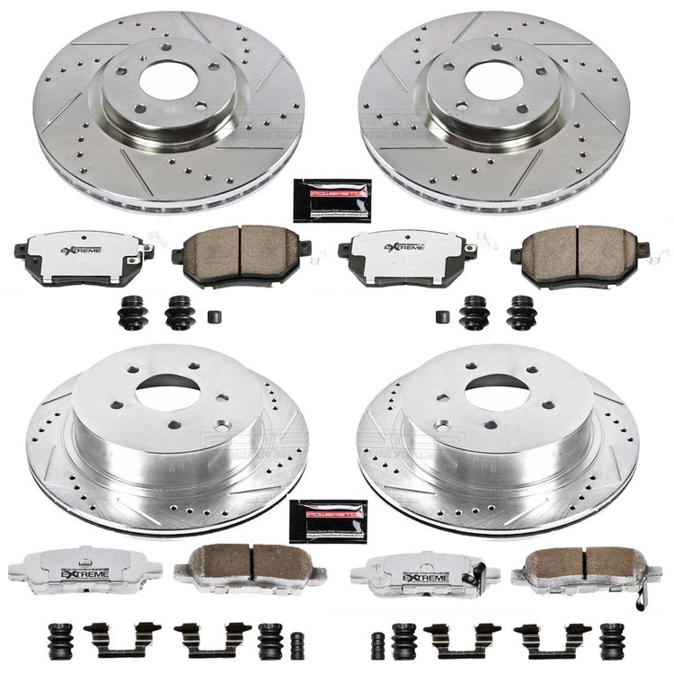 Z26 Brake Pads & Rotor Kit for Street