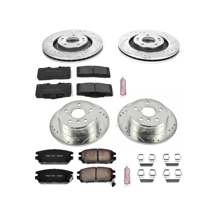 High Performance Brake Pads & Rotor Kit