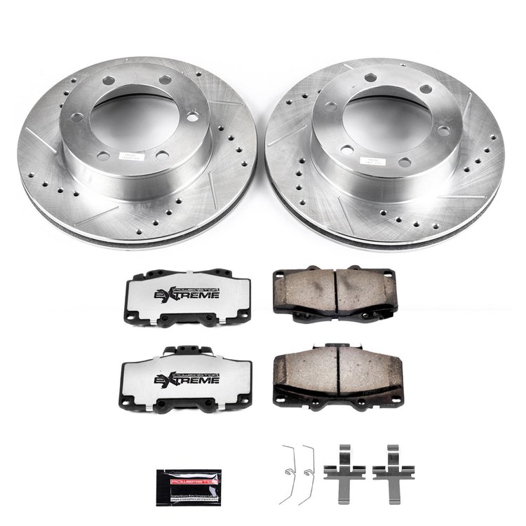 Z36 Front Brake Pads & Rotor Kit for Truck and Tow