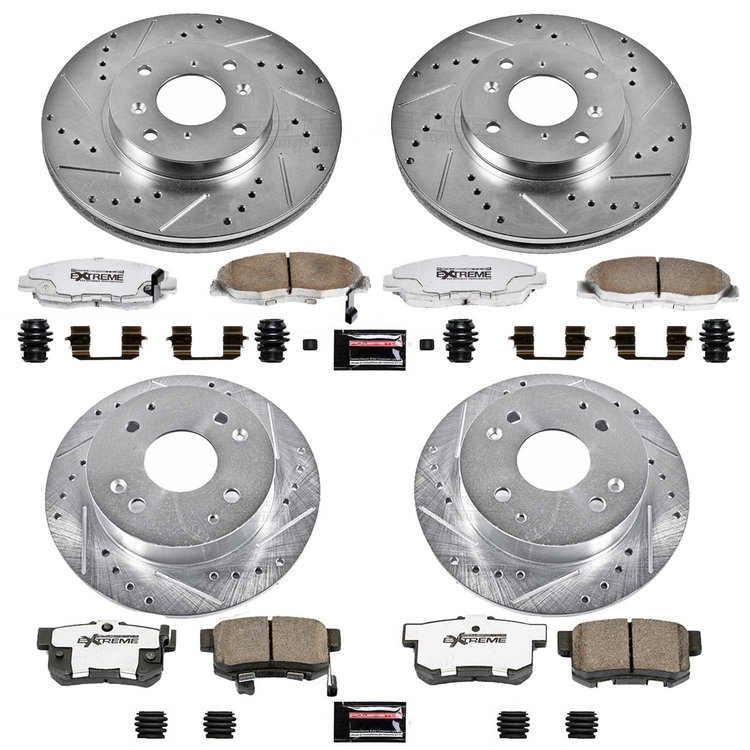 Z26 Brake Pads & Rotor Kit for Street