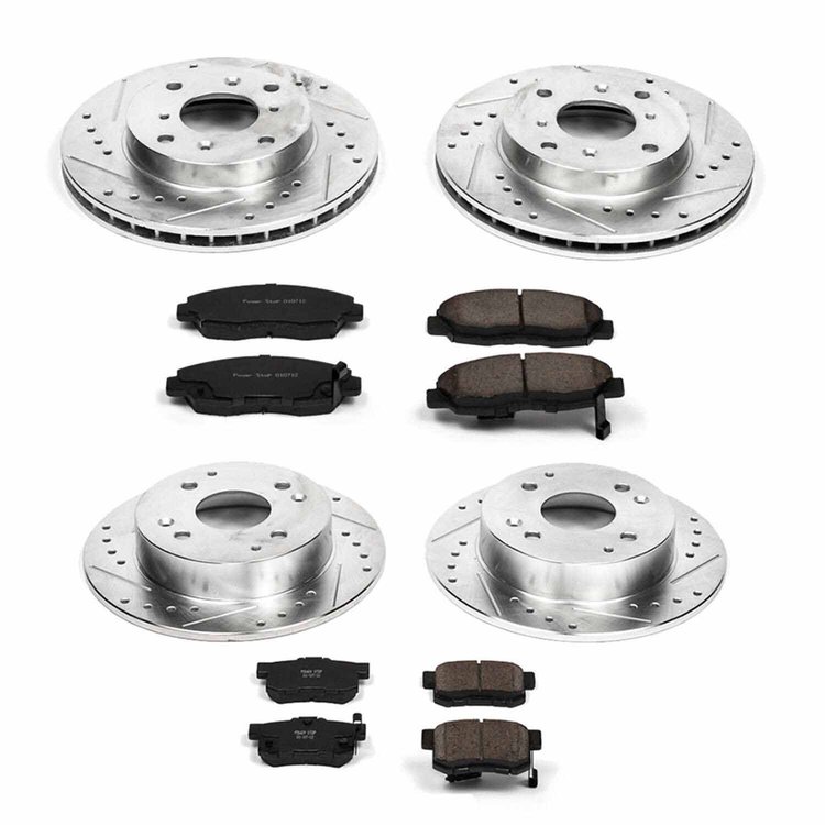 High Performance Brake Pads & Rotor Kit