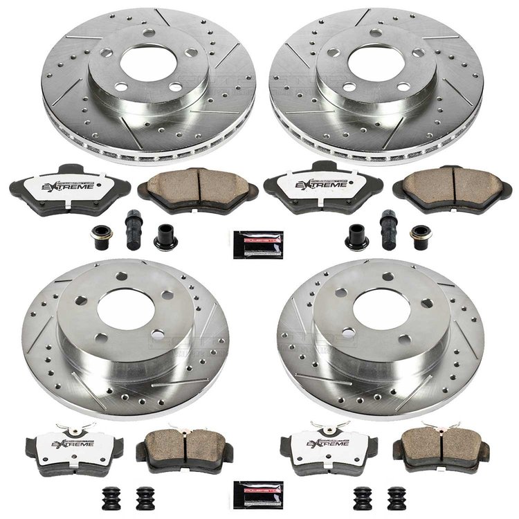 Z26 Brake Pads & Rotor Kit for Street