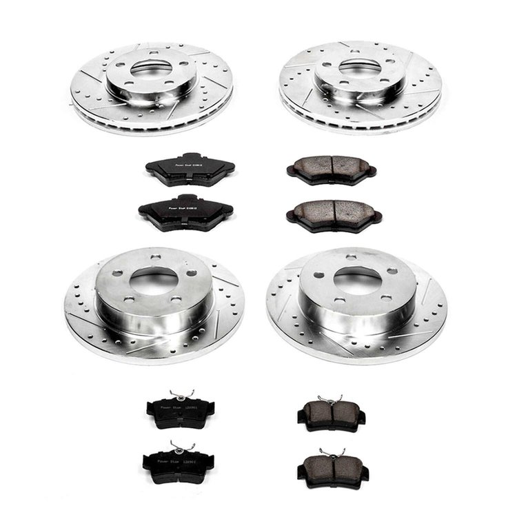 High Performance Brake Pads & Rotor Kit