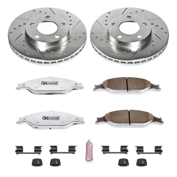 Z26 Brake Pads & Rotor Kit for Street