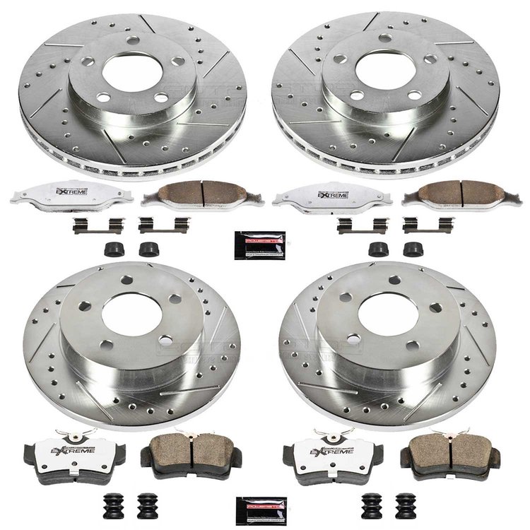 Z26 Brake Pads & Rotor Kit for Street