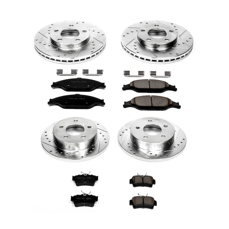 High Performance Brake Pads & Rotor Kit