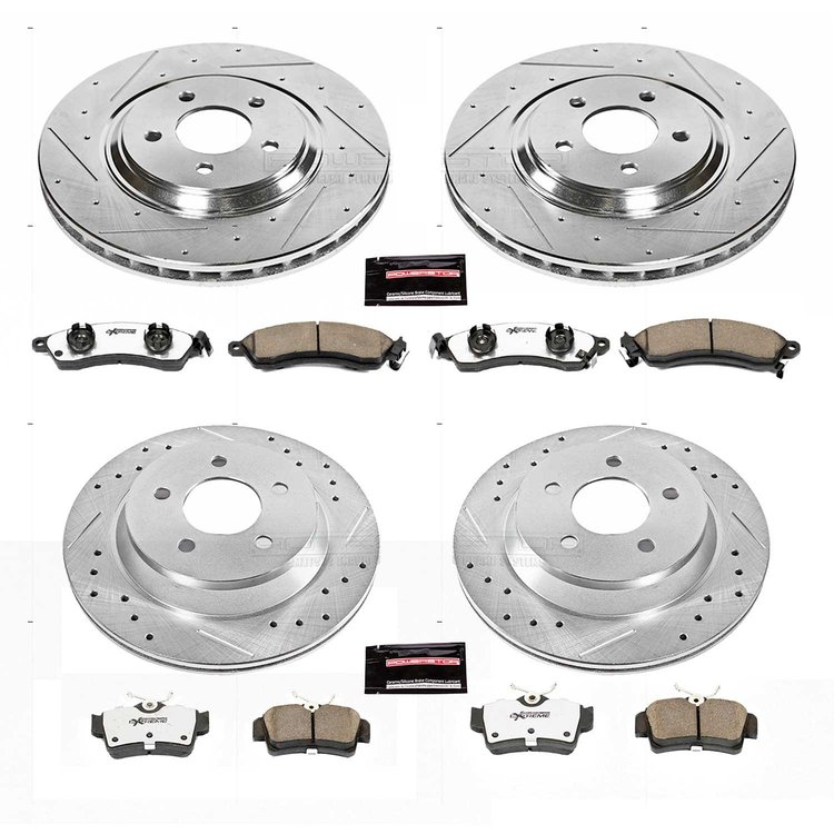 Z26 Brake Pads & Rotor Kit for Street