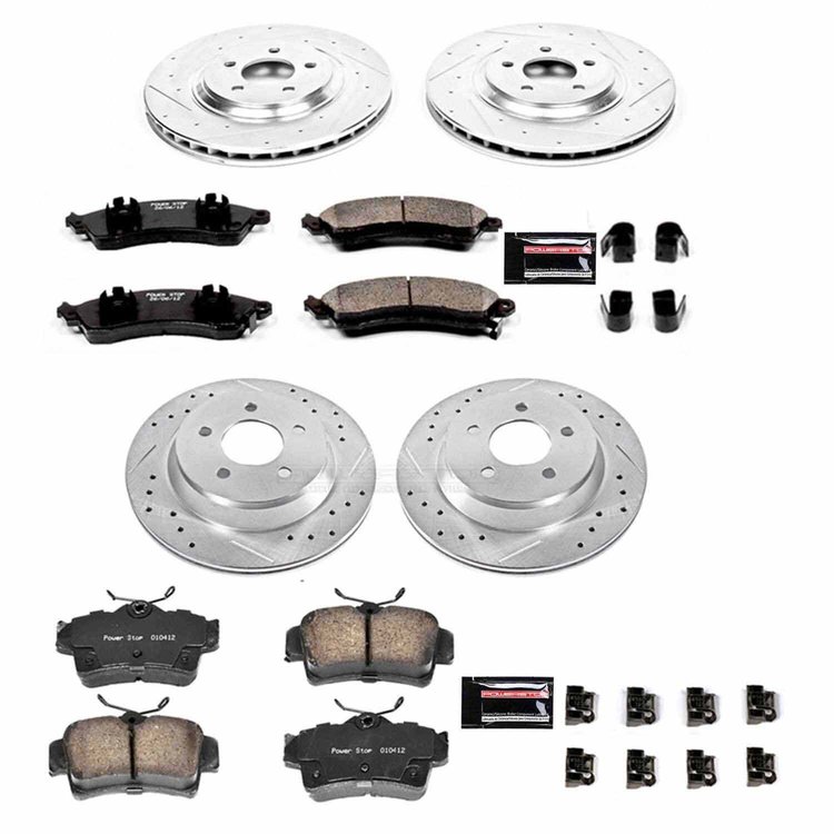 High Performance Brake Pads & Rotor Kit