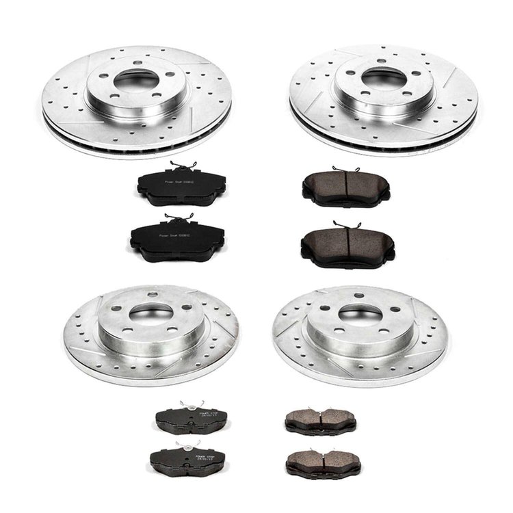 High Performance Brake Pads & Rotor Kit