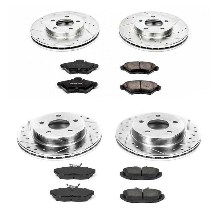 High Performance Brake Pads & Rotor Kit