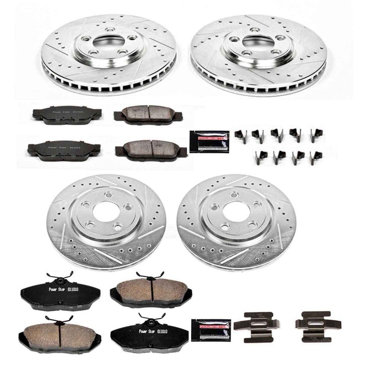 High Performance Brake Pads & Rotor Kit