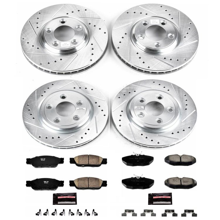 High Performance Brake Pads & Rotor Kit
