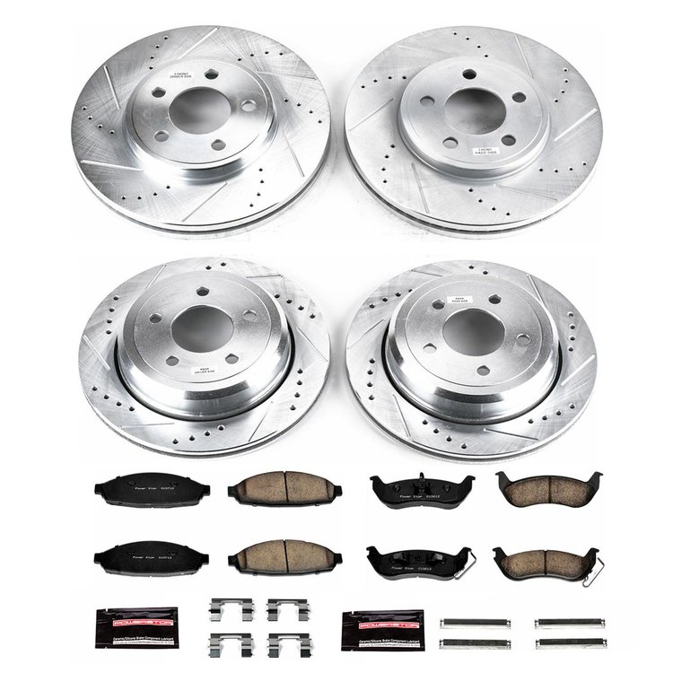 High Performance Brake Pads & Rotor Kit