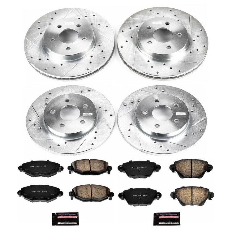 High Performance Brake Pads & Rotor Kit