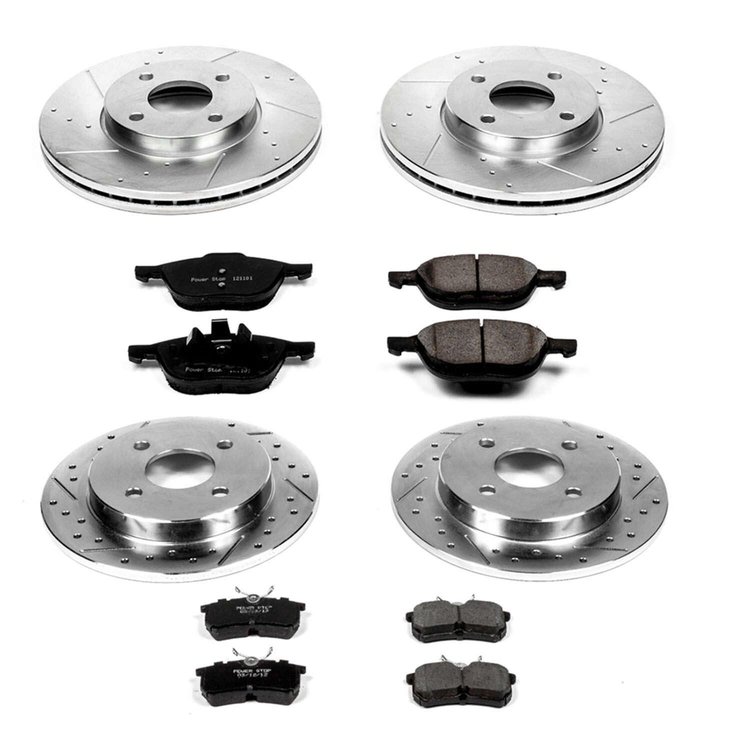 High Performance Brake Pads & Rotor Kit