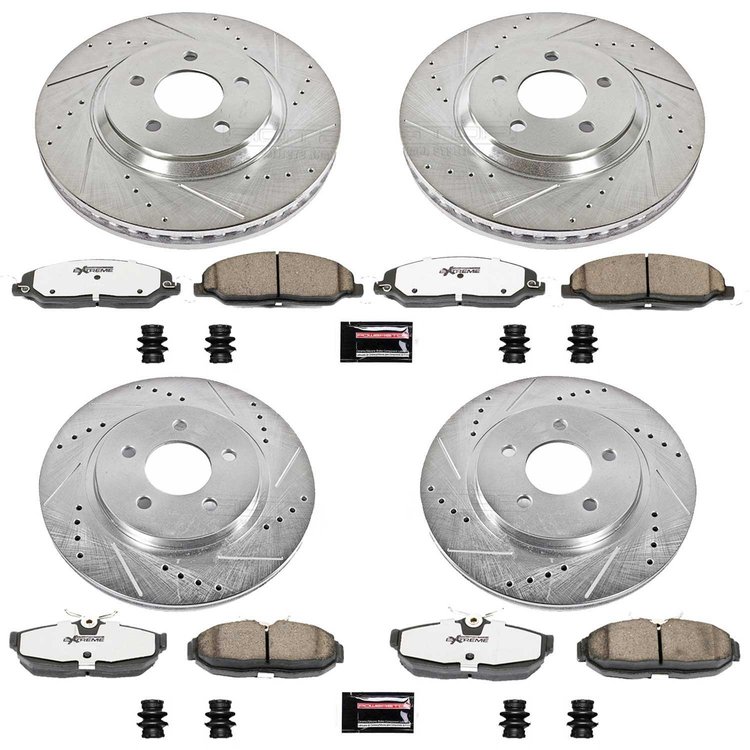 Z26 Brake Pads & Rotor Kit for Street