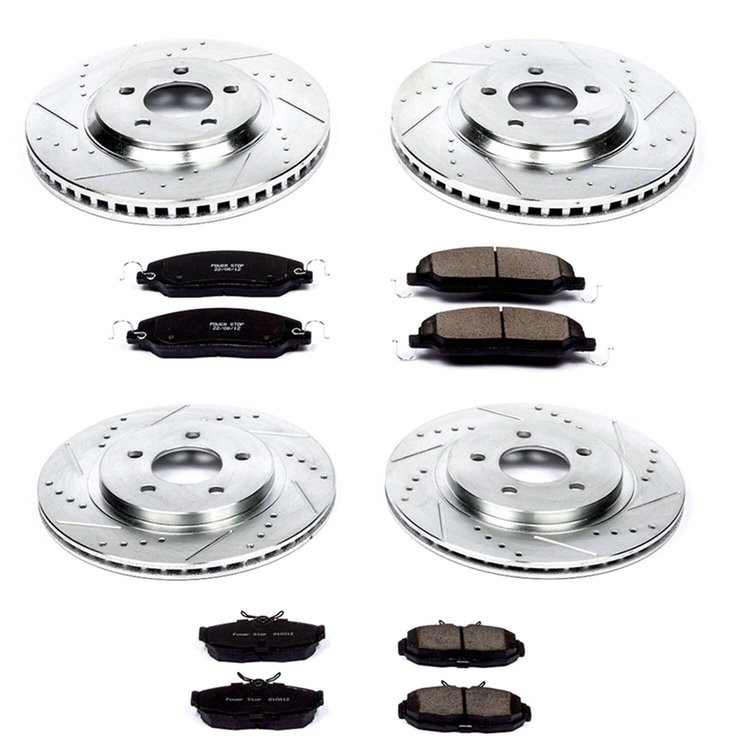 High Performance Brake Pads & Rotor Kit