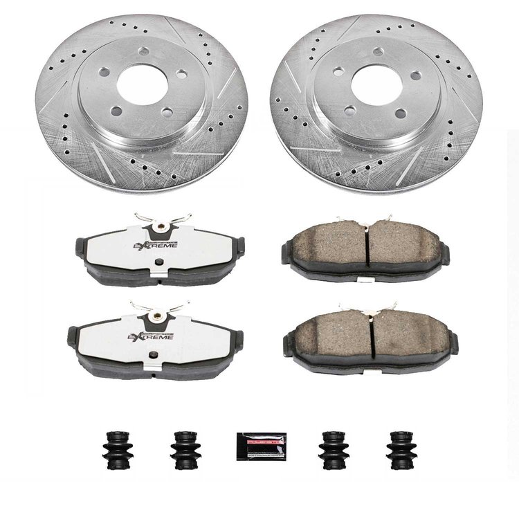 Z26 Brake Pads & Rotor Kit for Street