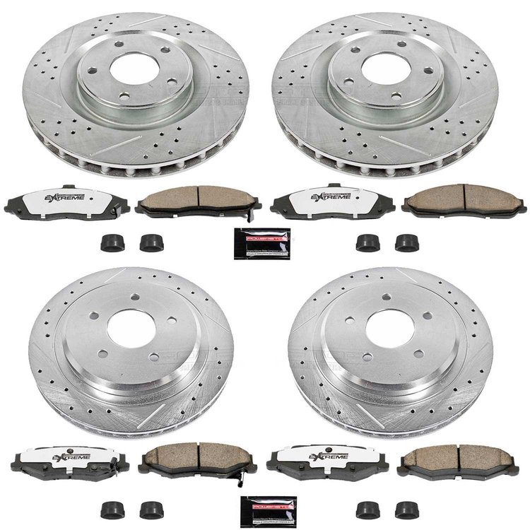Z26 Brake Pads & Rotor Kit for Street