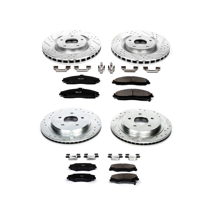 High Performance Brake Pads & Rotor Kit