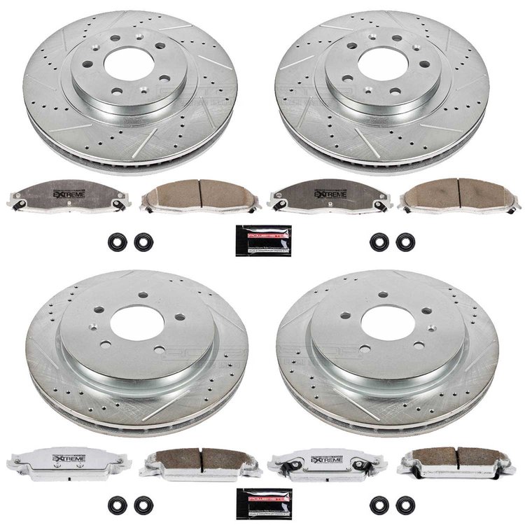 Z26 Brake Pads & Rotor Kit for Street