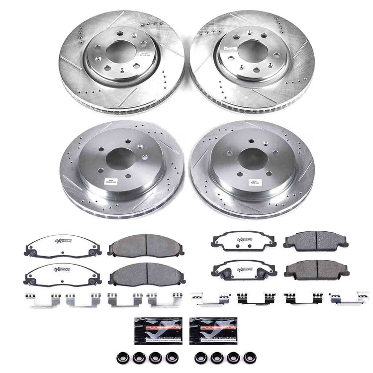 Z26 Brake Pads & Rotor Kit for Street