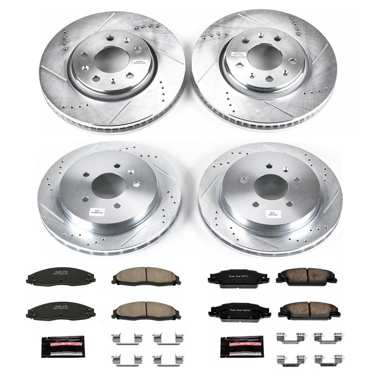 High Performance Brake Pads & Rotor Kit