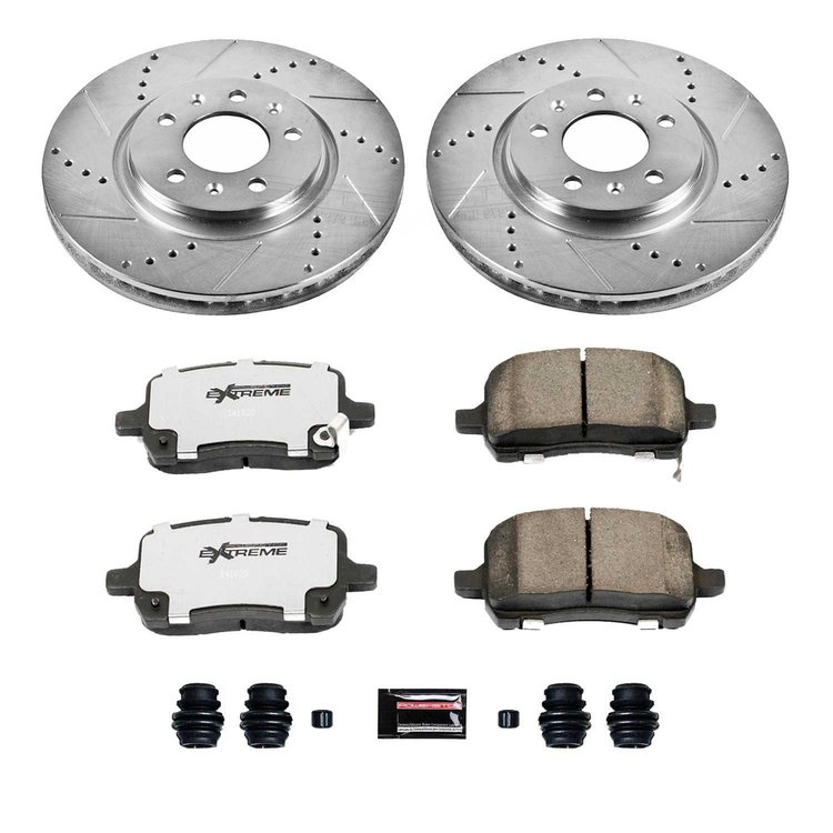 Z26 Brake Pads & Rotor Kit for Street