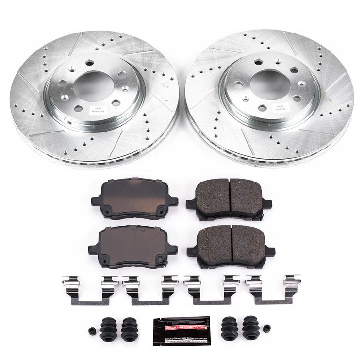 Z23 Evolution Brake Kit for Pontiac Solstice, Saturn Sky