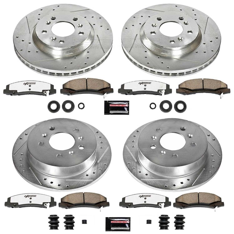 Z26 Brake Pads & Rotor Kit for Street