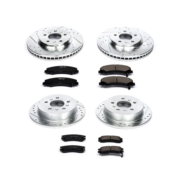 High Performance Brake Pads & Rotor Kit