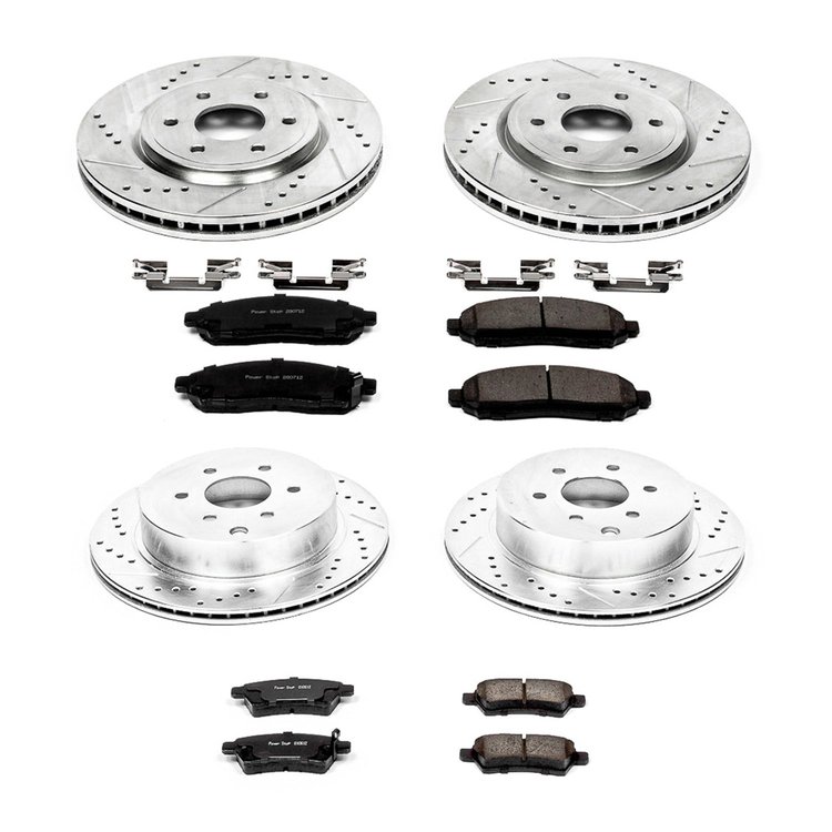 High Performance Brake Pads & Rotor Kit