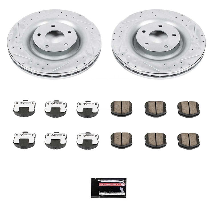 Z26 Brake Pads & Rotor Kit for Street
