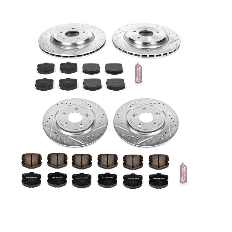 High Performance Brake Pads & Rotor Kit